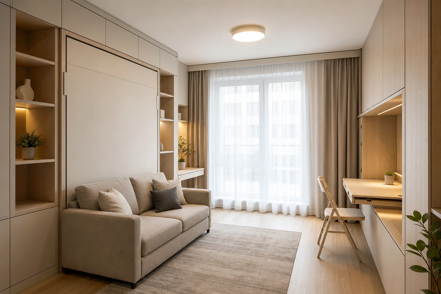 Смарт-квартира 30 м² — інтер'єр